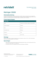 Retridex G500 - TF